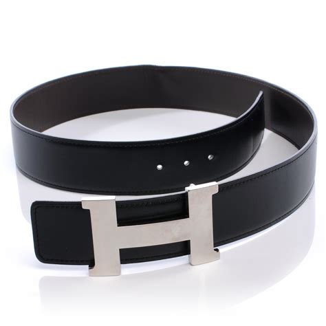 mens hermes h belt